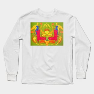 Maria Primachenko - menagerie 1977 Long Sleeve T-Shirt